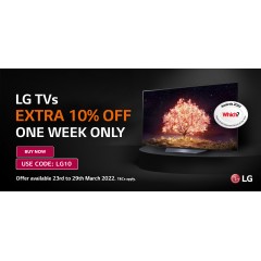 LG Extra 10% Off Promotion