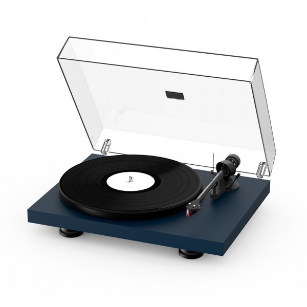 Pro-ject Debut Carbon EVO Turntable - Satin Steal Blue